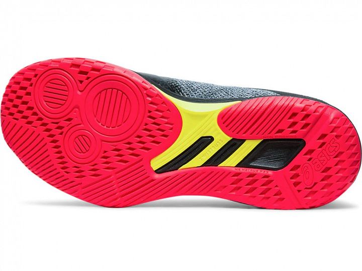 ASICS Netburner Ballistic FF Black / Laser Pink